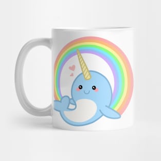 Magical Kawaii Narwhal Mug